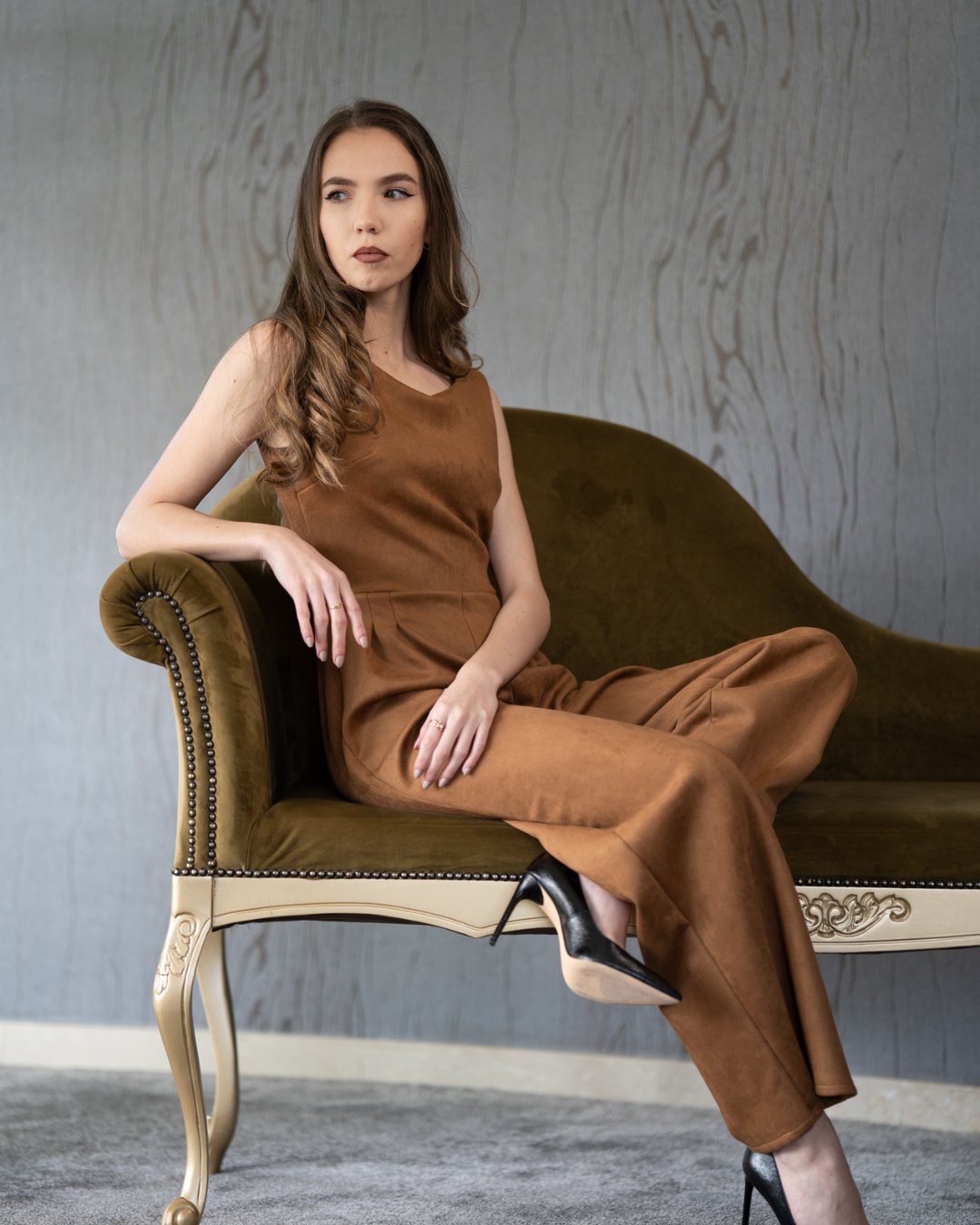 Aria - Salopetă Camel