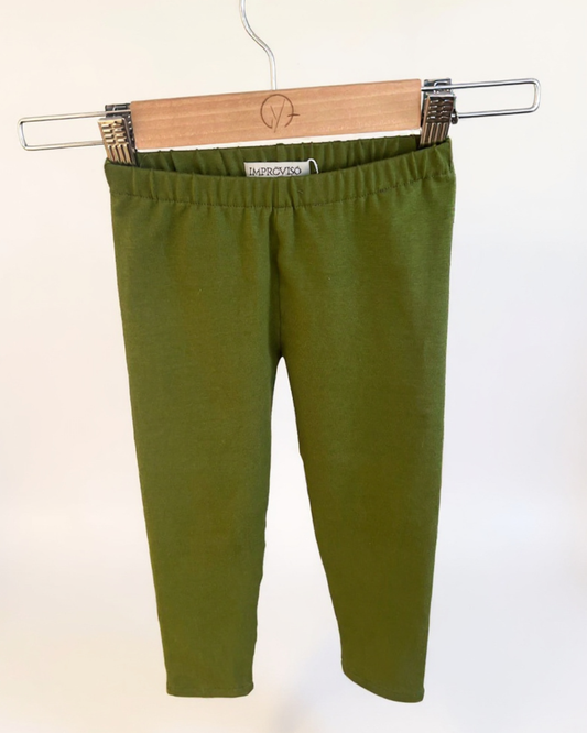 Girl's Essentials - Pantaloni din bumbac Forest Night
