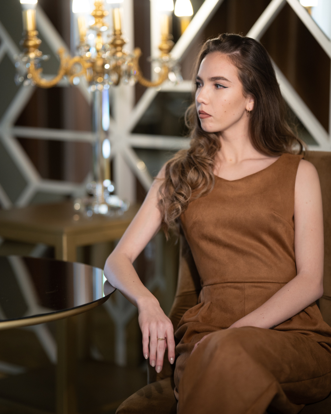 Aria - Salopetă Camel